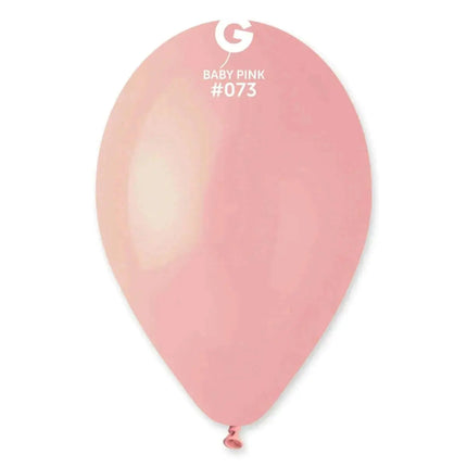 Gemar - 12" Baby Pink Latex Balloons #073 (50pcs) Party Expo