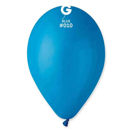 Gemar - 12" Blue Latex Balloons #010 (50pcs) Party Expo