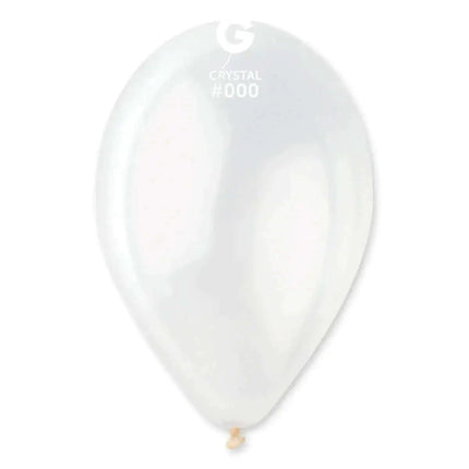 Gemar - 12" Crystal Latex Balloons #000 (50pcs) Party Expo