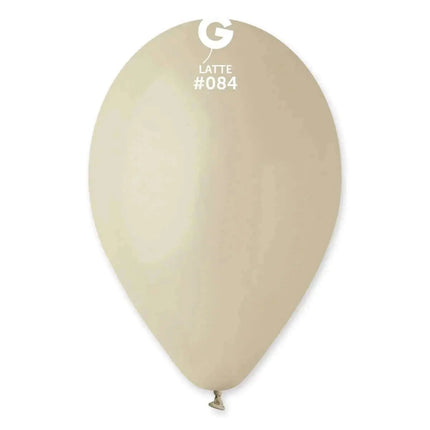 Gemar - 12" Latte Latex Balloons #084 (50pcs) Party Expo