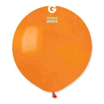 Gemar - 19' Orange Latex Balloons #004 (25pcs) - Party Expo