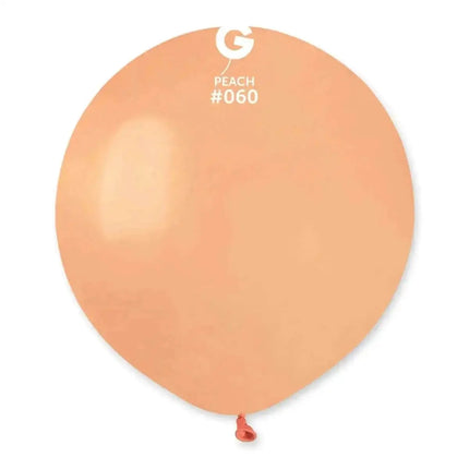 Gemar - 19" Peach Latex Balloons #060 (25pcs) Party Expo
