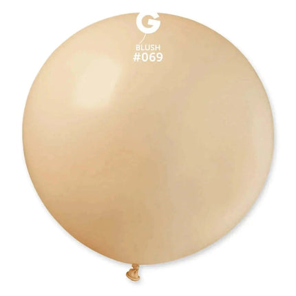 Gemar - 31" Blush Latex Balloons #069 (1pc) Party Expo