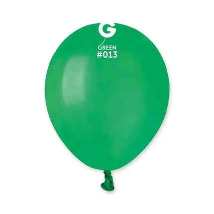 Gemar - 5" Green Latex Balloons #013 (100pcs) Party Expo