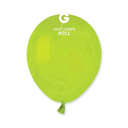 Gemar - 5" Light Green Latex Balloons #011 (100pcs) Party Expo