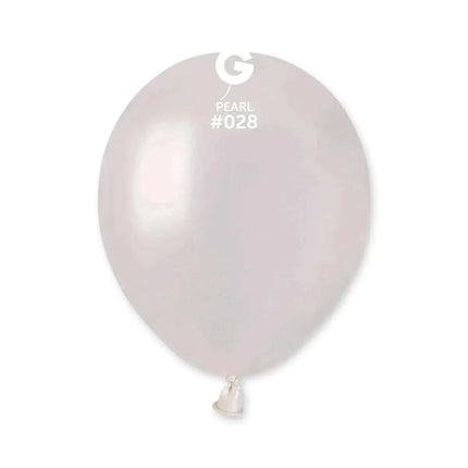 Gemar - 5" Metallic Pearl Latex Balloons #028 (100pcs) Party Expo