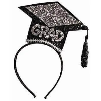 Glitter Grad Hat Headband - Party Expo