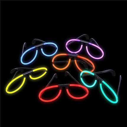 Glow Eye Glasses - Pink - Party Expo