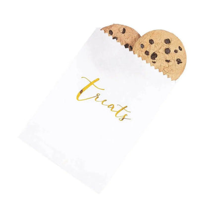 Gold Foil Treat Bags - Party Expo