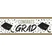 Golden Grad Giant Banner - Party Expo