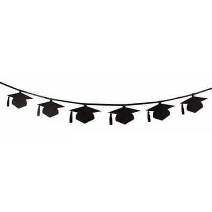 Grad Cap Diamond Banner - Party Expo