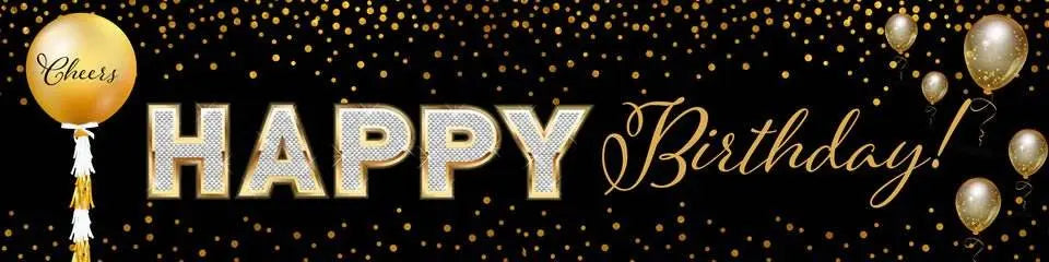 Birthday Cheers - Happy Birthday Banner #15 - Party Expo