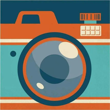 Hipster Birthday Beverage Napkins (16ct) - Party Expo