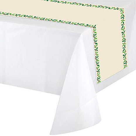Holly Table Runner - SKU:325447 - UPC:039938427498 - Party Expo