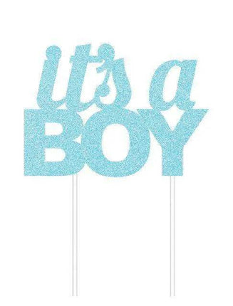"It's a BOY" Cake Topper - Blue Party Expo