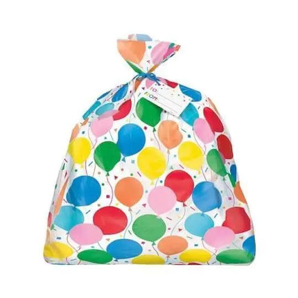 Jumbo Birthday Balloon Plastic Gift Bag (1ct) - Party Expo