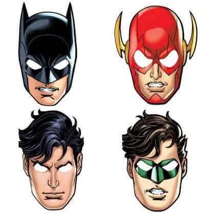 Justice League Party Mask - Party Expo