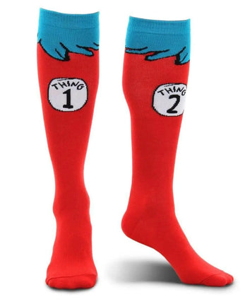 Kids' Thing 1 & 2 Costume Socks - Party Expo