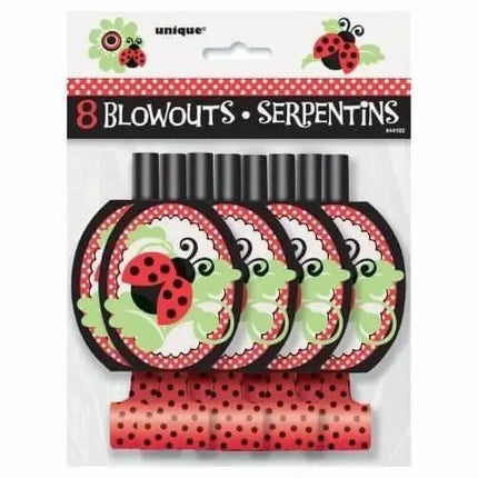 Ladybug - Blowouts (8ct) - Party Expo