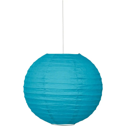 Lantern Round 10 " Teal Party Expo