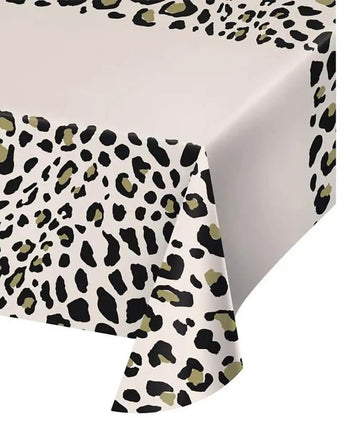 Leopard - Plastic Tablecover - Party Expo