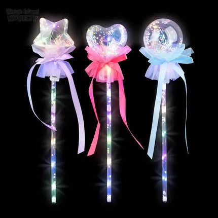 Light-Up Beaded Wand (1 count ) - Party Expo