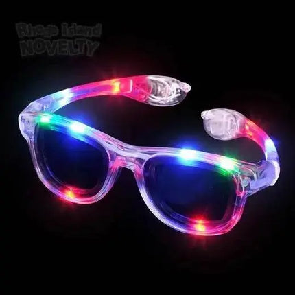 Light Up Retro Sunglasses - Party Expo