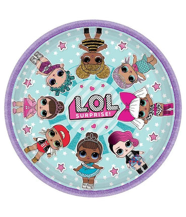 LOL Surprise! - 9" Paper Plates (8ct) Party Expo