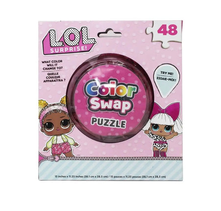LOL Surprise! - Color Swap Puzzle (48pcs) - Party Expo