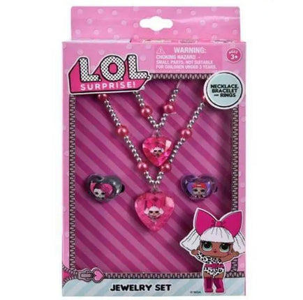 LOL Surprise! - Jewelry Set (Necklace, Bracelet & Rings) - Party Expo