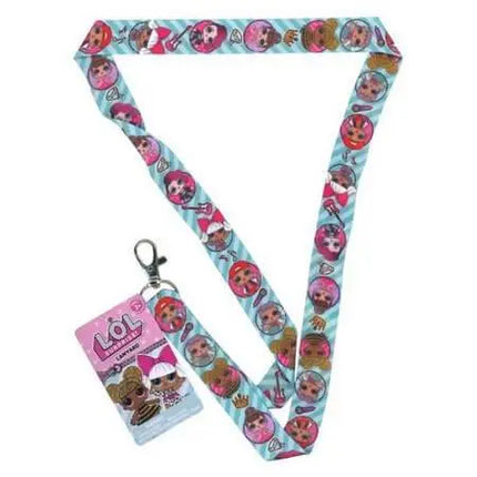 LOL Surprise! - Lanyard with Lobster Claw ID Key Holder - Party Expo