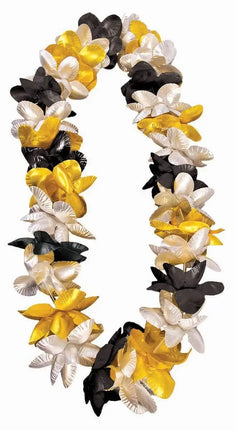 Deluxe Lei Gold Silver Black - Party Expo