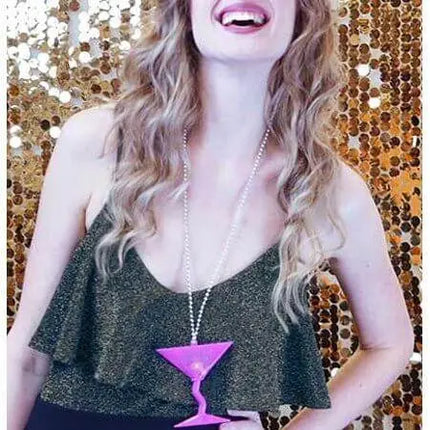 Martini Led Necklace - Party Expo