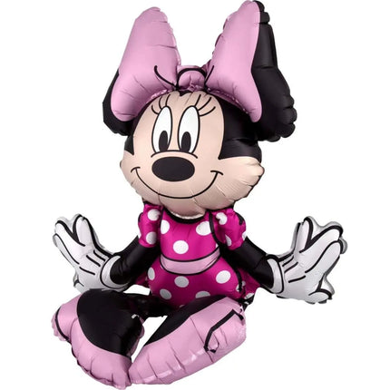 Minnie Mouse - 19" Sitting Mylar Balloon (Air-Filled) Party Expo