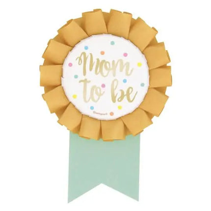 Baby Shower - "Mom To Be" Badge Party Expo