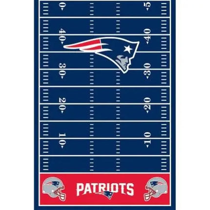 New England Patriots Plastic Tablecover - Party Expo