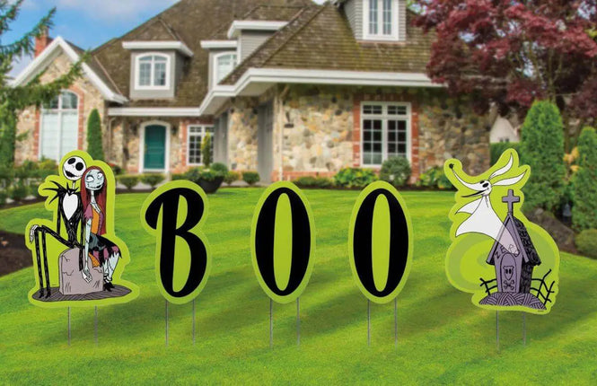 Nightmare Before Christmas Yard Art Decor Kit - Party Expo