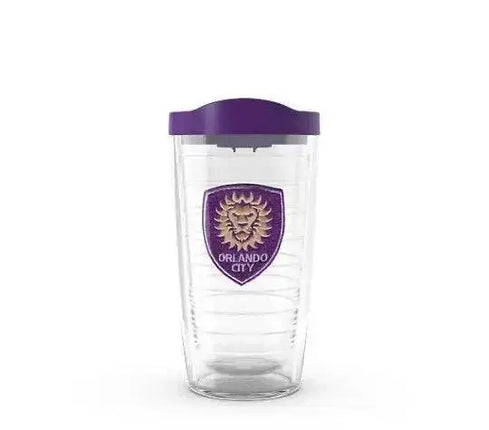 Orlando City - 16oz Swirl Straw Tumbler - Party Expo
