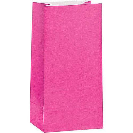 Paper Party Bags -Hot Pink - Party Expo