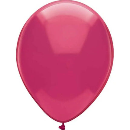 PartyMate - 12" Magic Magenta Latex Balloons (15ct) Party Expo