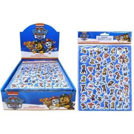 Paw Patrol - Raised Stickers - Party Expo