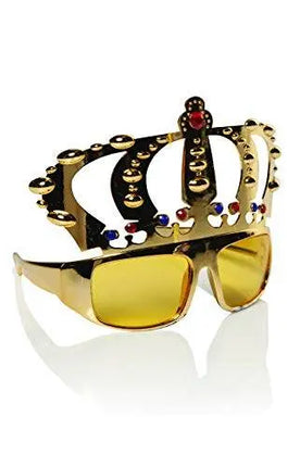 Pimp Crown Glasses (1ct) - Party Expo