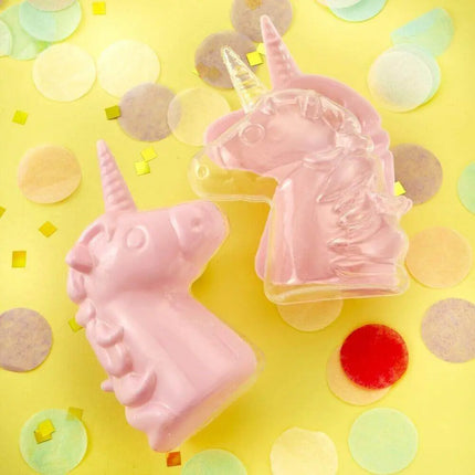 Pink Plastic Unicorn Candy Box -8 count - Party Expo