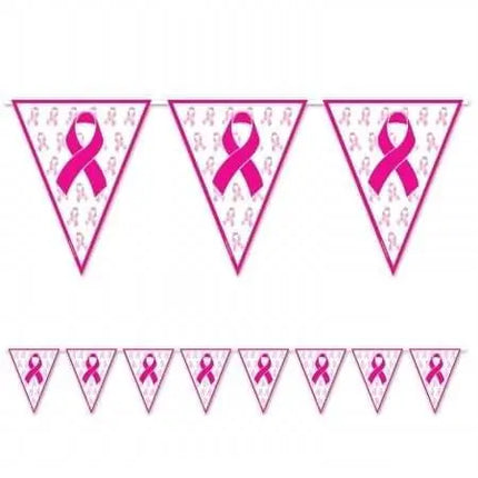 Pink Ribbon Banner - Party Expo
