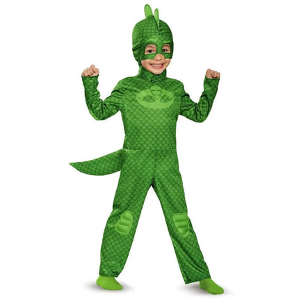 PJ Masks - Gekko Classic Toddler Costume - L (4-6) - Party Expo