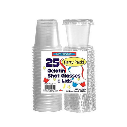 Portion Cups With Lids (25 Count) - Party Expo