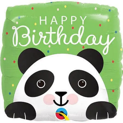 Qualatex - 18" Birthday Panda Mylar Balloon #389 Party Expo