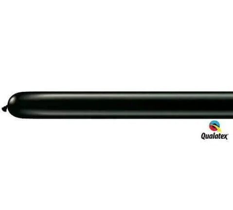 Qualatex - 260Q Qpak Onyx Black Latex Balloons (50ct) - Party Expo