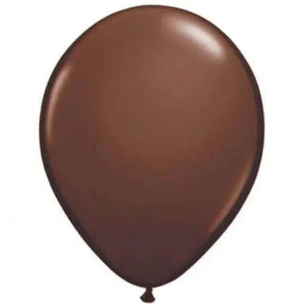 Qualatex - 5" Chocolate Brown Latex Balloons (100ct) Party Expo