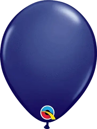 Qualatex - 5" Navy Latex Balloons (100ct) Party Expo